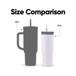 Tumbler - Grey/Purple (Bunny Hop) - 24oz